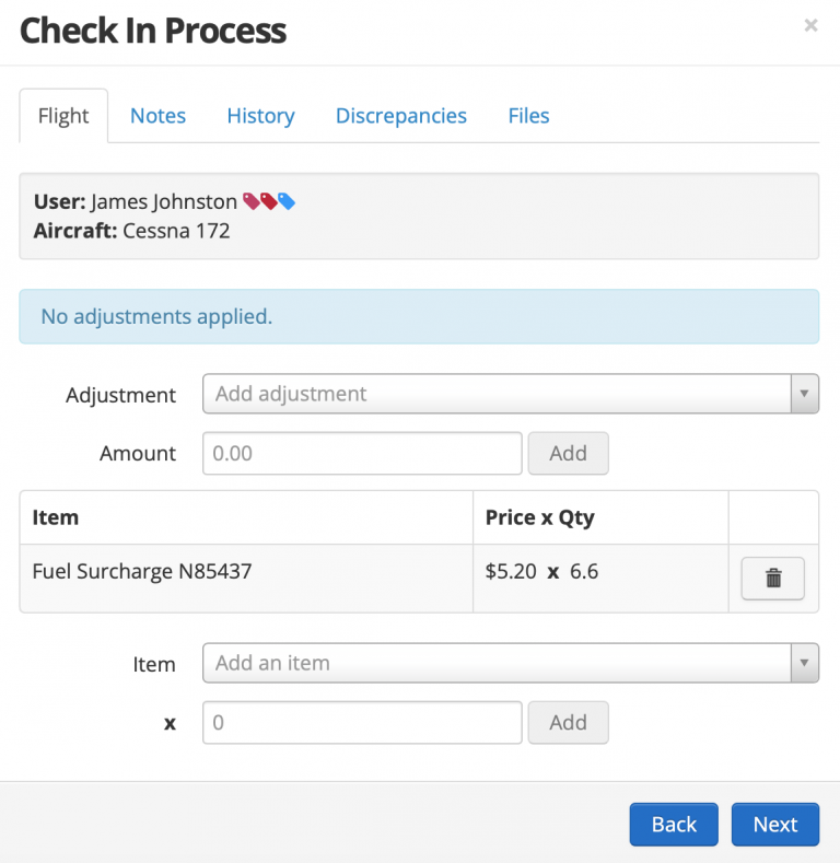 Aircraft Rates Flight Circle